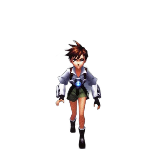 jacket, staff, weapon, pixel art, concept art, 3d render, vaporwave, animated transparent PNG cut-out