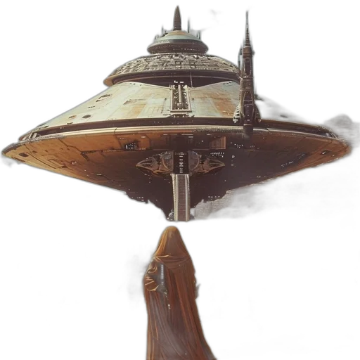 staff, hat, crown, weapon, concept art, 3d render, outer space, futuristic transparent PNG cut-out