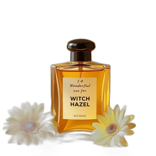 bottle, dress, photorealistic, witch, hazel, perfume, title, wonderful transparent PNG cut-out