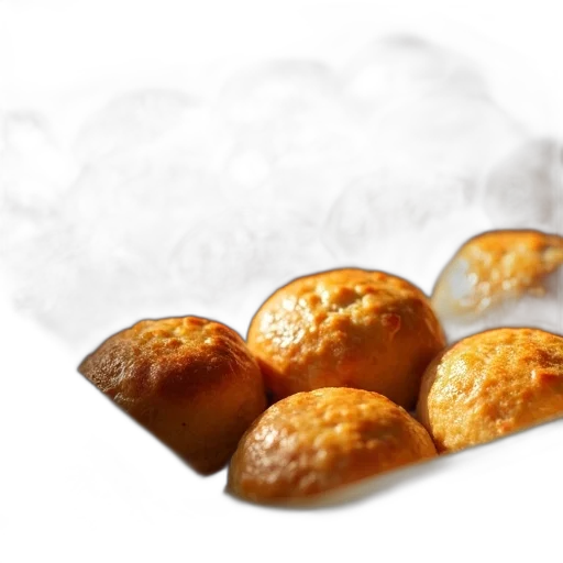 food, photorealistic, 3d render, snow, close-up, view, tray, filled transparent PNG cut-out