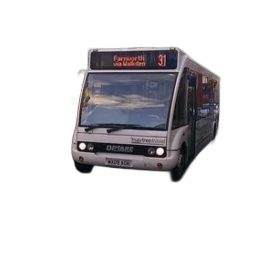 car, photorealistic, 3d render, concept art, white, bus, number, driving transparent PNG cut-out