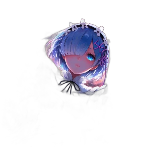 hair, mask, creature, jewelry, 3d render, concept art, anime, fantasy art transparent PNG cut-out