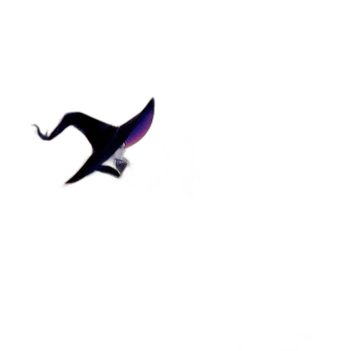 staff, animal, umbrella, dragon, pixel art, concept art, 3d render, photorealistic transparent PNG cut-out
