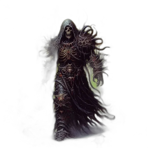creature, staff, hair, mask, concept art, fantasy art, photorealistic, 3d render transparent PNG cut-out