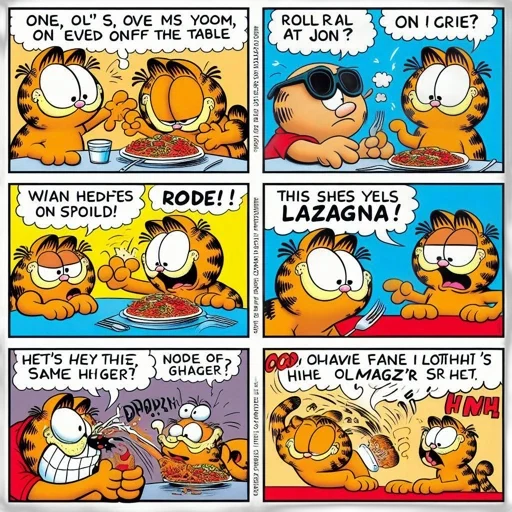 food, fire, underwater, snow, forest, garfield, odie, have transparent PNG cut-out