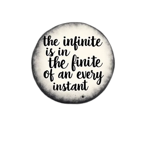 infinite, finite, every, instant transparent PNG cut-out