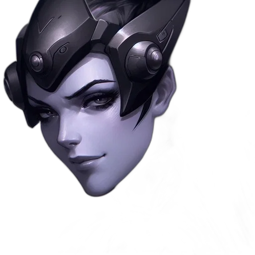 mask, face, crown, hat, concept art, fantasy art, 3d render, photorealistic transparent PNG cut-out