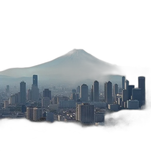 photorealistic, 3d render, concept art, fog transparent PNG cut-out