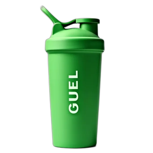 bottle, weapon, food, 3d render, green, shaker, word, guel transparent PNG cut-out