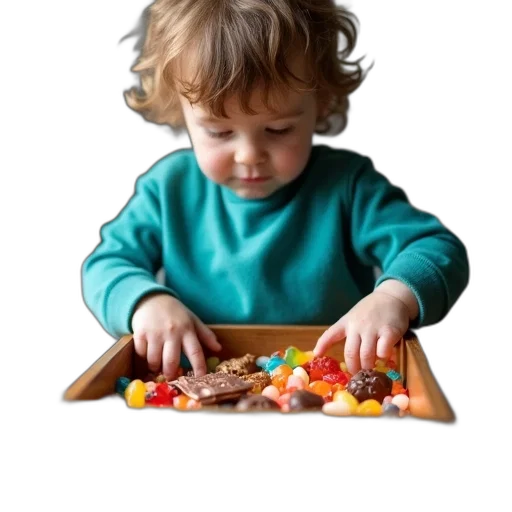 food, jewelry, photorealistic, young, child, teal, shirt, reaching transparent PNG cut-out