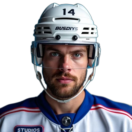 face, staff, close-up, hockey, player, wearing, helmet, number transparent PNG cut-out