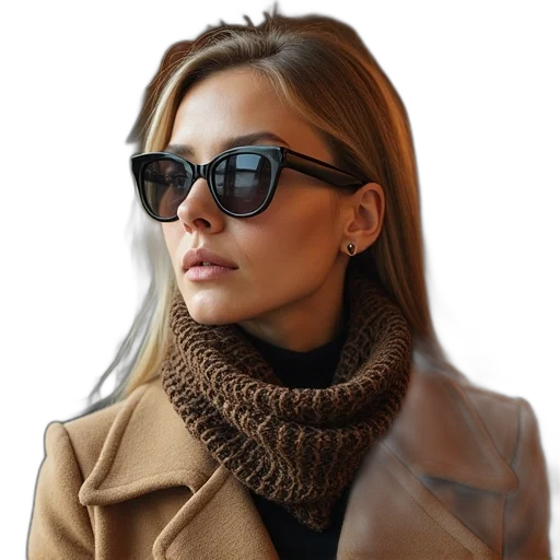 jacket, photorealistic, 3d render, earth tones transparent PNG cut-out
