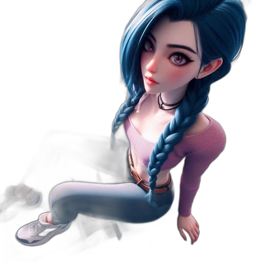 dress, staff, fantasy art, concept art, pixel art, cartoon, blue, pastel transparent PNG cut-out