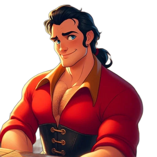 staff, cartoon, comic book art, concept art, fantasy art, red, male, animated transparent PNG cut-out