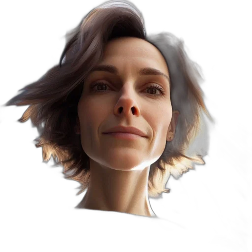 face, hair, robot, mask, photorealistic, concept art, oil painting, fantasy art transparent PNG cut-out