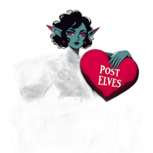 fantasy art, concept art, comic book art, pixel art, mysterious, elvish-looking, female, character transparent PNG cut-out