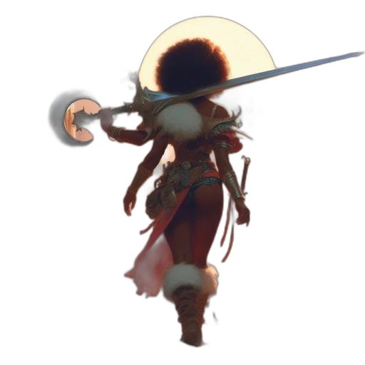 staff, sword, weapon, concept art, fantasy art, pixel art, 3d render, red transparent PNG cut-out