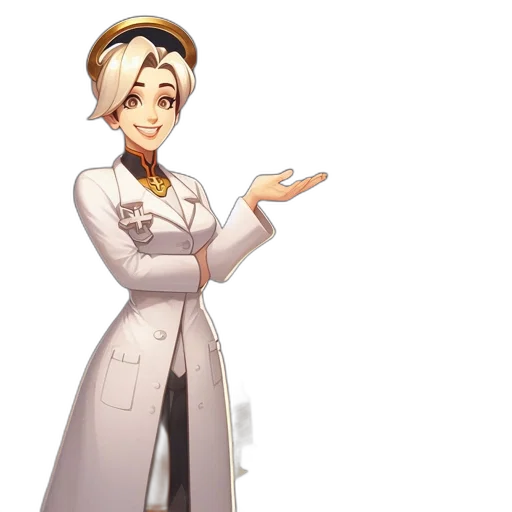 staff, crown, dress, weapon, pixel art, concept art, anime, cartoon transparent PNG cut-out