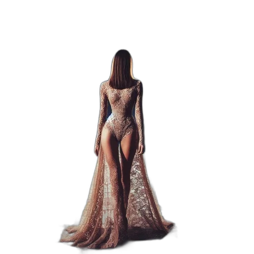 dress, creature, concept art, fantasy art, pixel art, photorealistic, gothic, castle transparent PNG cut-out