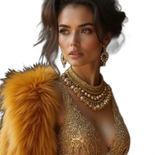 jewelry, dress, jacket, crown transparent PNG cut-out