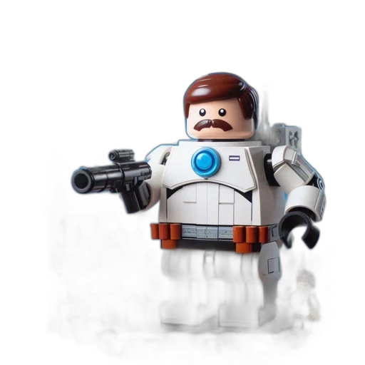 robot, weapon, staff, concept art, 3d render, pixel art, comic book art, lego transparent PNG cut-out