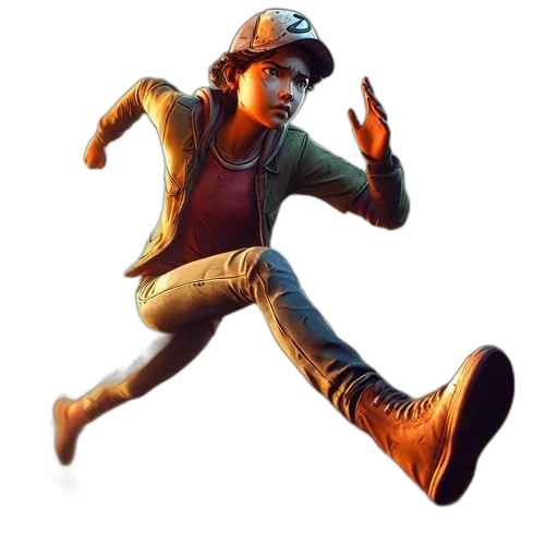 hat, creature, concept art, 3d render, pixel art, fantasy art, young, person transparent PNG cut-out
