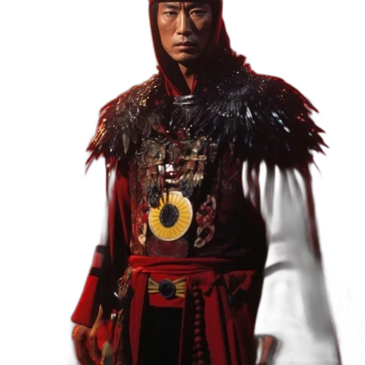 staff, sword, face, mask, concept art, photorealistic, fantasy art, 3d render transparent PNG cut-out