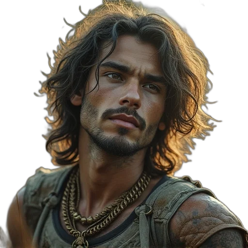 face, photorealistic, fantasy art, concept art transparent PNG cut-out