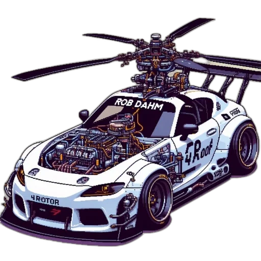 car, robot, weapon, animal, concept art, cartoon, anime, pixel art transparent PNG cut-out