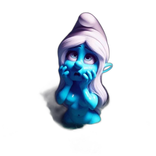 creature, mask, crown, face, 3d render, concept art, vaporwave, fantasy art transparent PNG cut-out