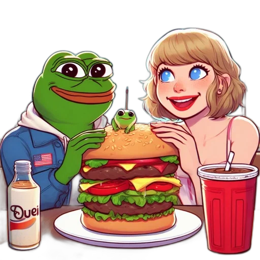 food, dress, animal, creature, pixel art, photorealistic, concept art, cartoon transparent PNG cut-out