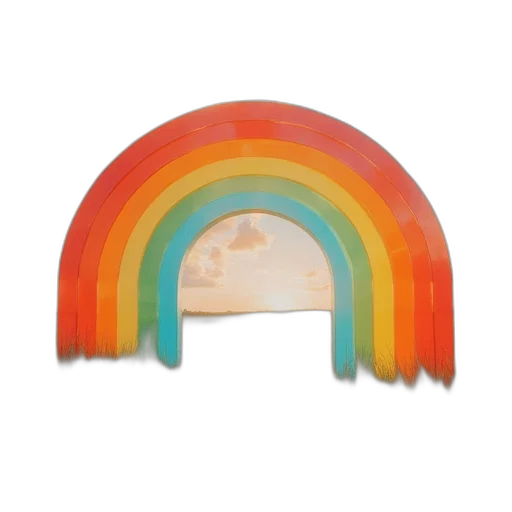 umbrella, hat, crown, furniture, pastel, colorful, neon, rainbow transparent PNG cut-out