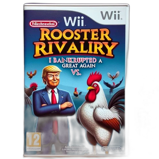 3d render, concept art, image, displays, nintendo, wii, game, box transparent PNG cut-out