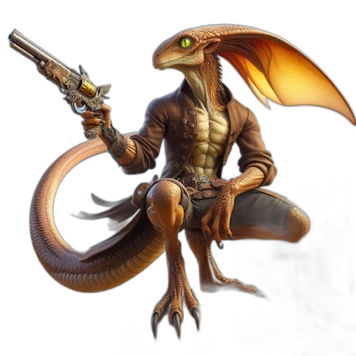 dragon, staff, creature, concept art, fantasy art, 3d render, photorealistic, anthropomorphic transparent PNG cut-out