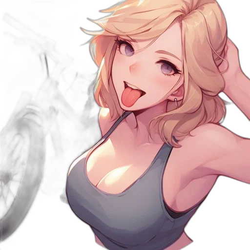 face, weapon, anime, watercolor, concept art, fantasy art, fire, pastel transparent PNG cut-out