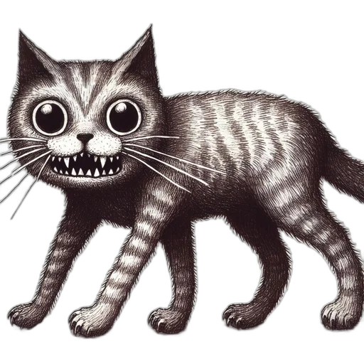 creature, animal, staff, mask, photorealistic, pixel art, concept art, pencil sketch transparent PNG cut-out