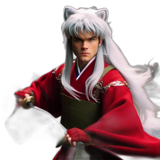 dragon, fantasy art, 3d render, concept art, anime, character, silver, hair transparent PNG cut-out