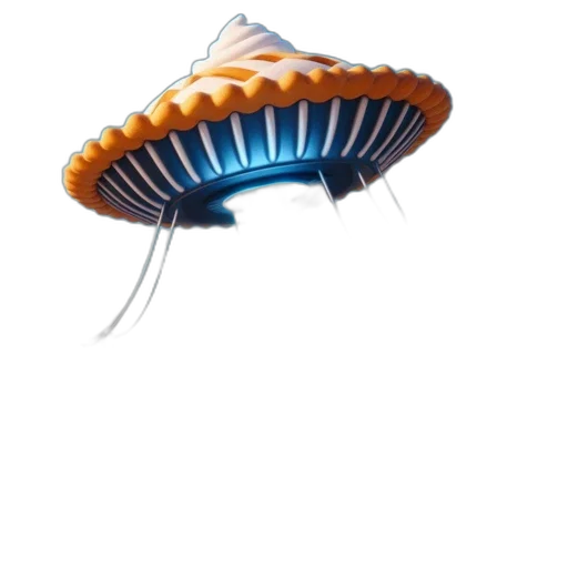 shoes, hat, umbrella, food, 3d render, concept art, photorealistic, gigantic transparent PNG cut-out