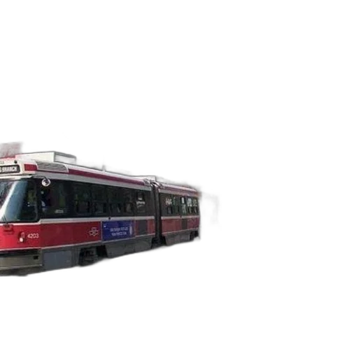 car, 3d render, photorealistic, concept art, red, white, bus, driving transparent PNG cut-out