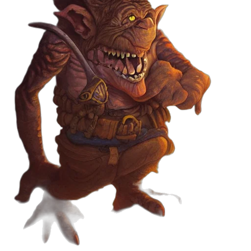 creature, staff, face, mask transparent PNG cut-out
