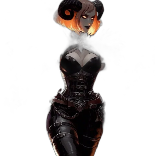dress, robot, mask, jacket, concept art, 3d render, fantasy art, comic book art transparent PNG cut-out