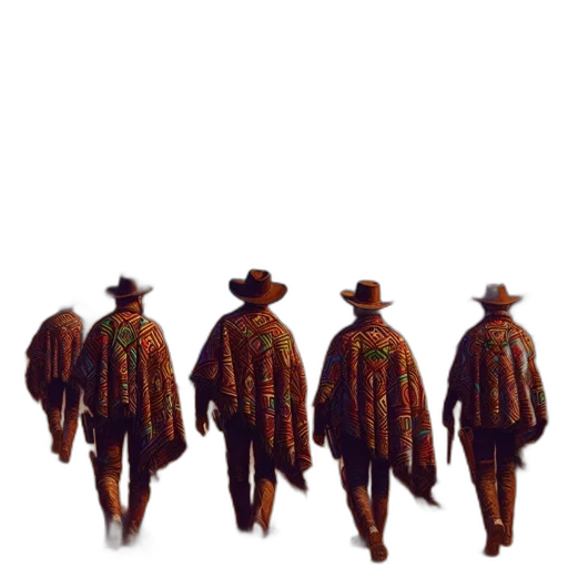 jacket, hat, staff, concept art, oil painting, pixel art, fantasy art, four transparent PNG cut-out