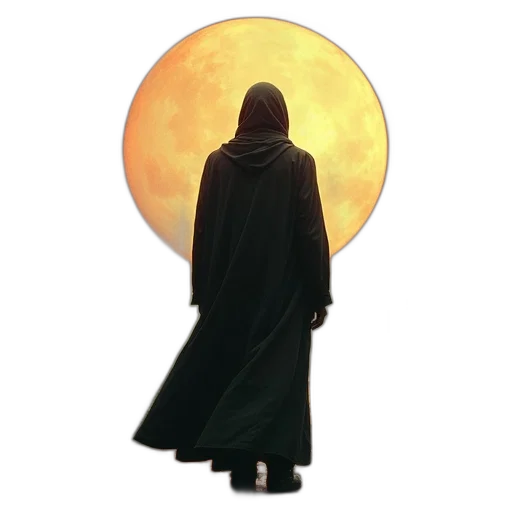 jacket, staff, umbrella, mask transparent PNG cut-out