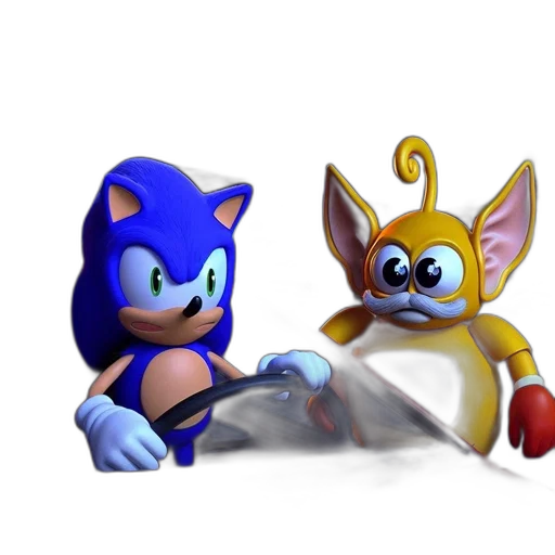 animal, 3d render, concept art, pixel art, fantasy art, fire, sonic, hedgehog transparent PNG cut-out