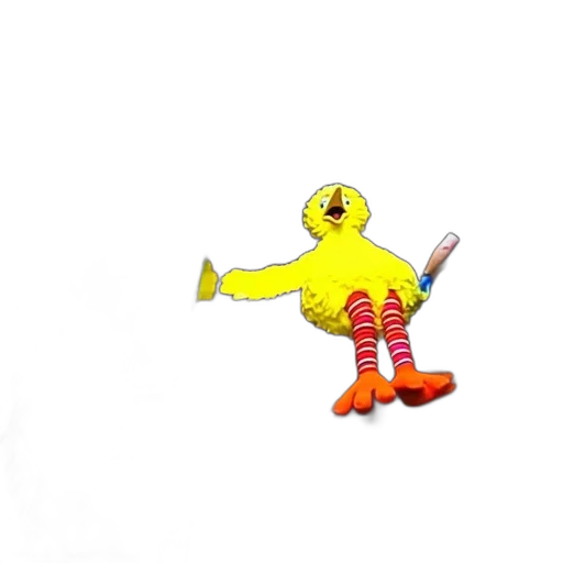 staff, animal, weapon, creature, 3d render, concept art, pixel art, cartoon transparent PNG cut-out