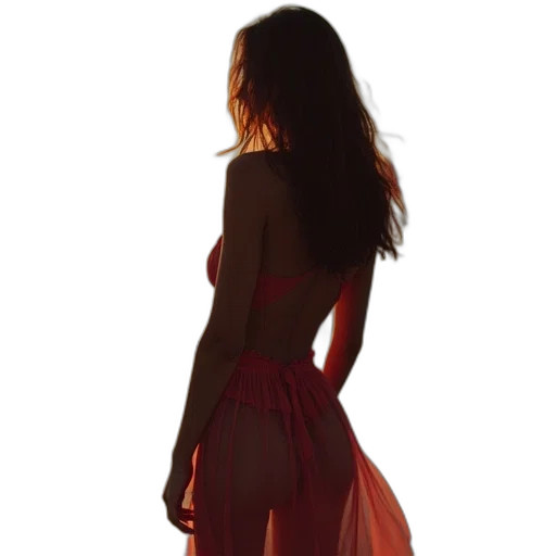 dress, jewelry, staff, jacket transparent PNG cut-out