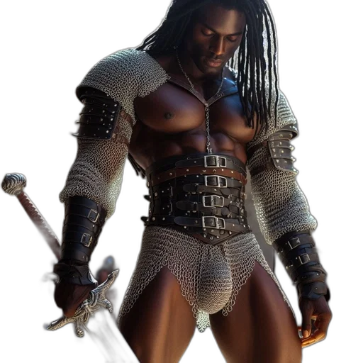 sword, weapon, staff, fantasy art, concept art, 3d render, comic book art, muscular transparent PNG cut-out
