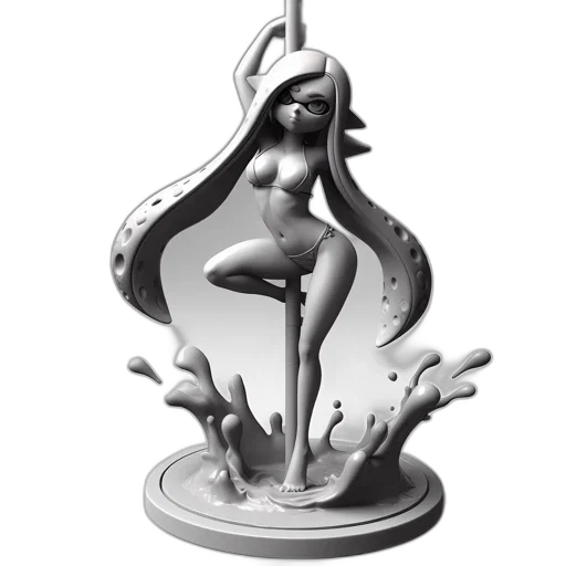 jewelry, crown, concept art, 3d render, fantasy art, cartoon, monochrome, 3d-printed transparent PNG cut-out