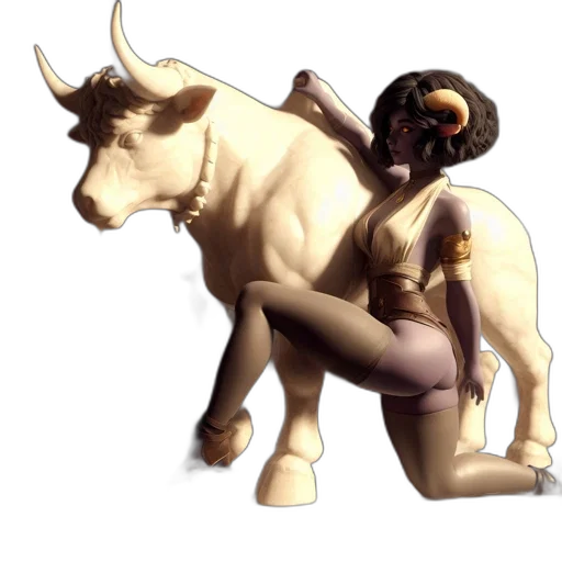 animal, 3d render, concept art, photorealistic, fantasy art, woman, dark, skin transparent PNG cut-out