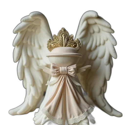crown, jewelry, dress, 3d render transparent PNG cut-out